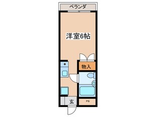 秦野パ－クアベニュ－Ａの物件間取画像